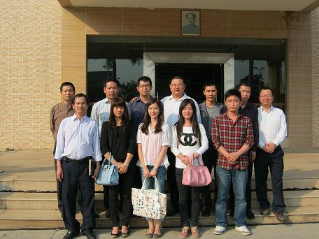 我司組織洪樂精管有限公司高管進(jìn)行參觀交流