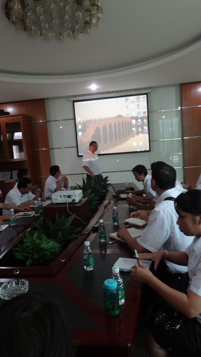 參觀學(xué)習(xí)管理之道 座談謀求制勝之路