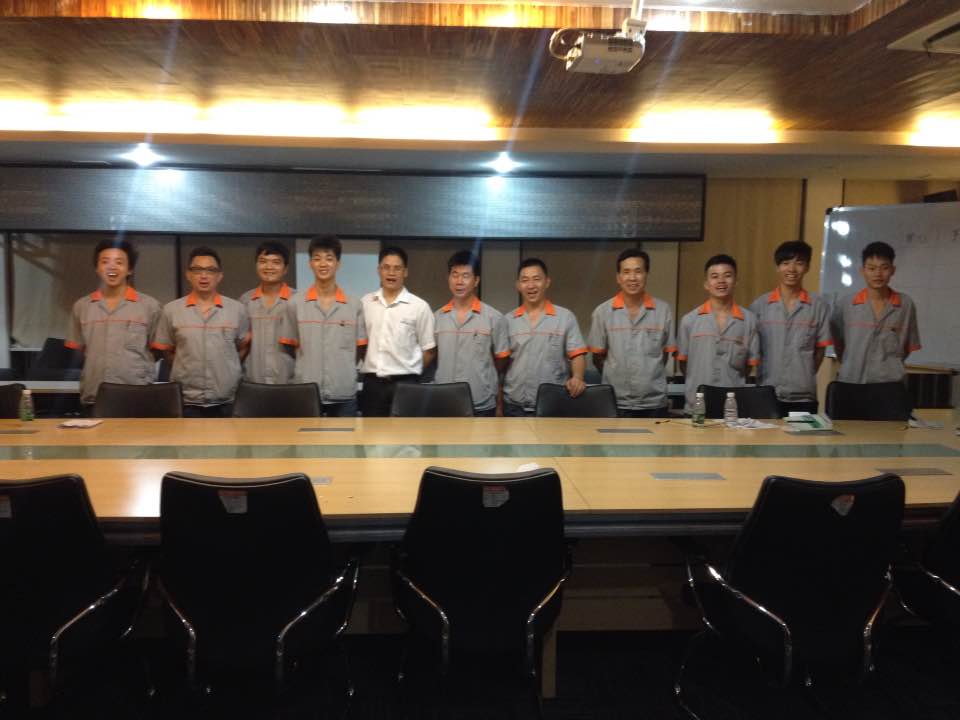 樂善開展班組建設(shè)培訓(xùn) 高勝繼續(xù)提供后續(xù)服務(wù)