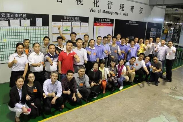 標桿互訪走進青木 思想碰撞探討管理秘訣
